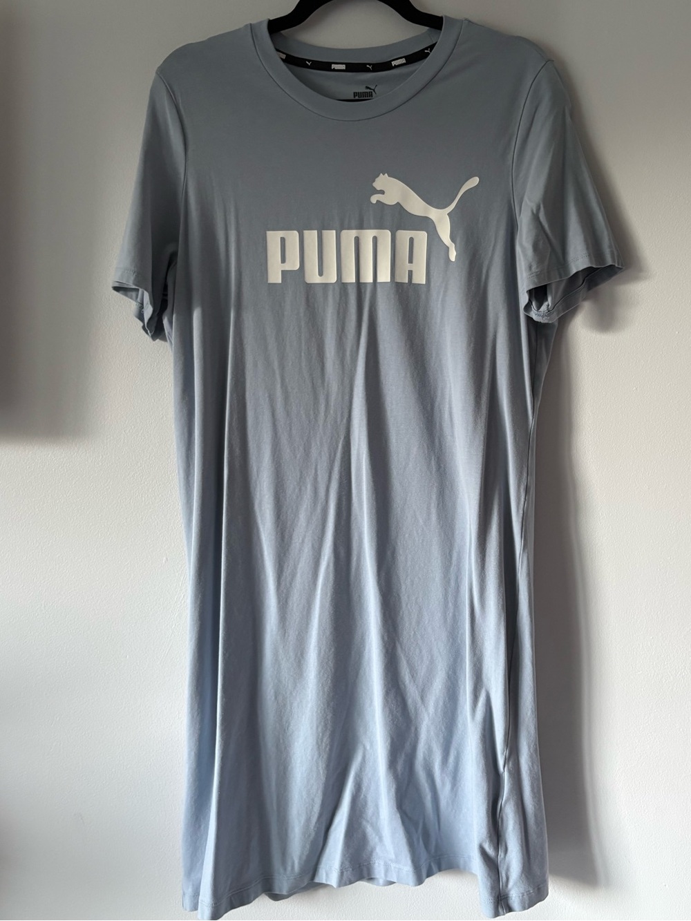 Puma Light Blue T-shirt Dress